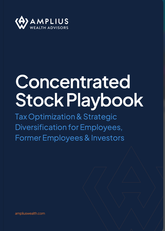 Concentrated Stock Playbook — Amplius Wealth Advisors eGuide cover
